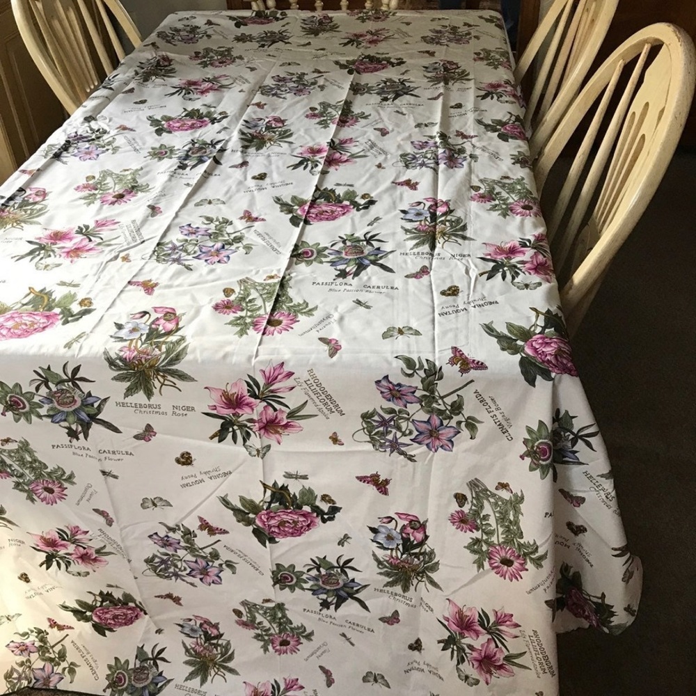 Portmeirion Country Botanical Tablecloth 120x60”